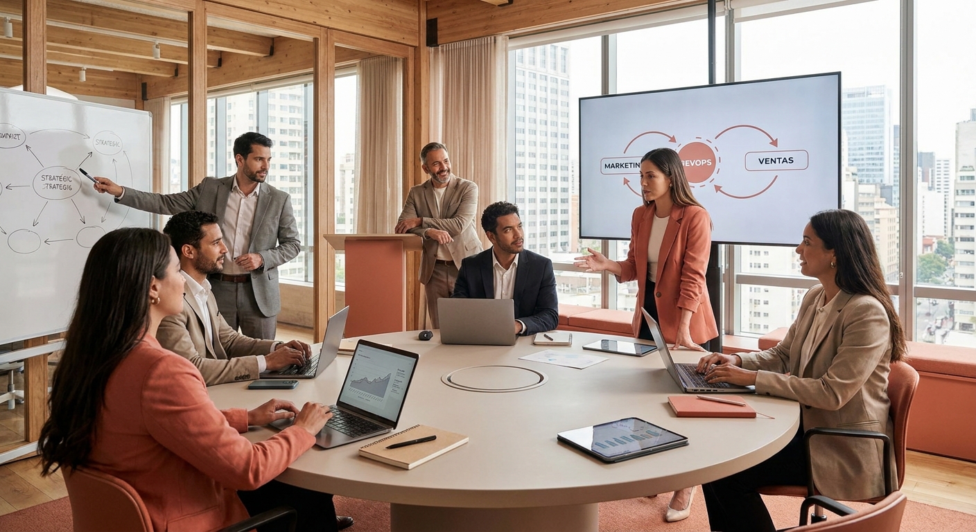 Cómo Alinear Marketing y Ventas: Guía RevOps Práctica