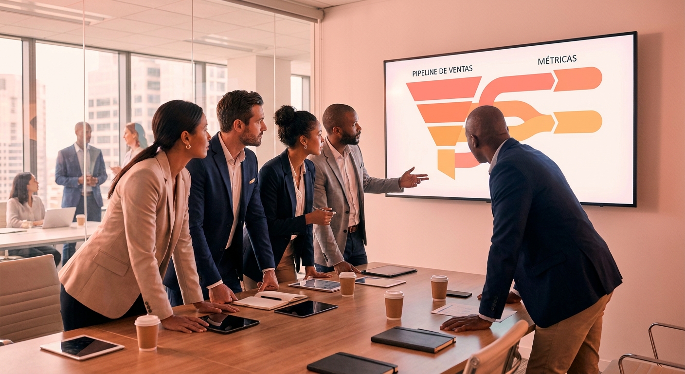 Pipeline de ventas: etapas, métricas y cuándo mover oportunidades