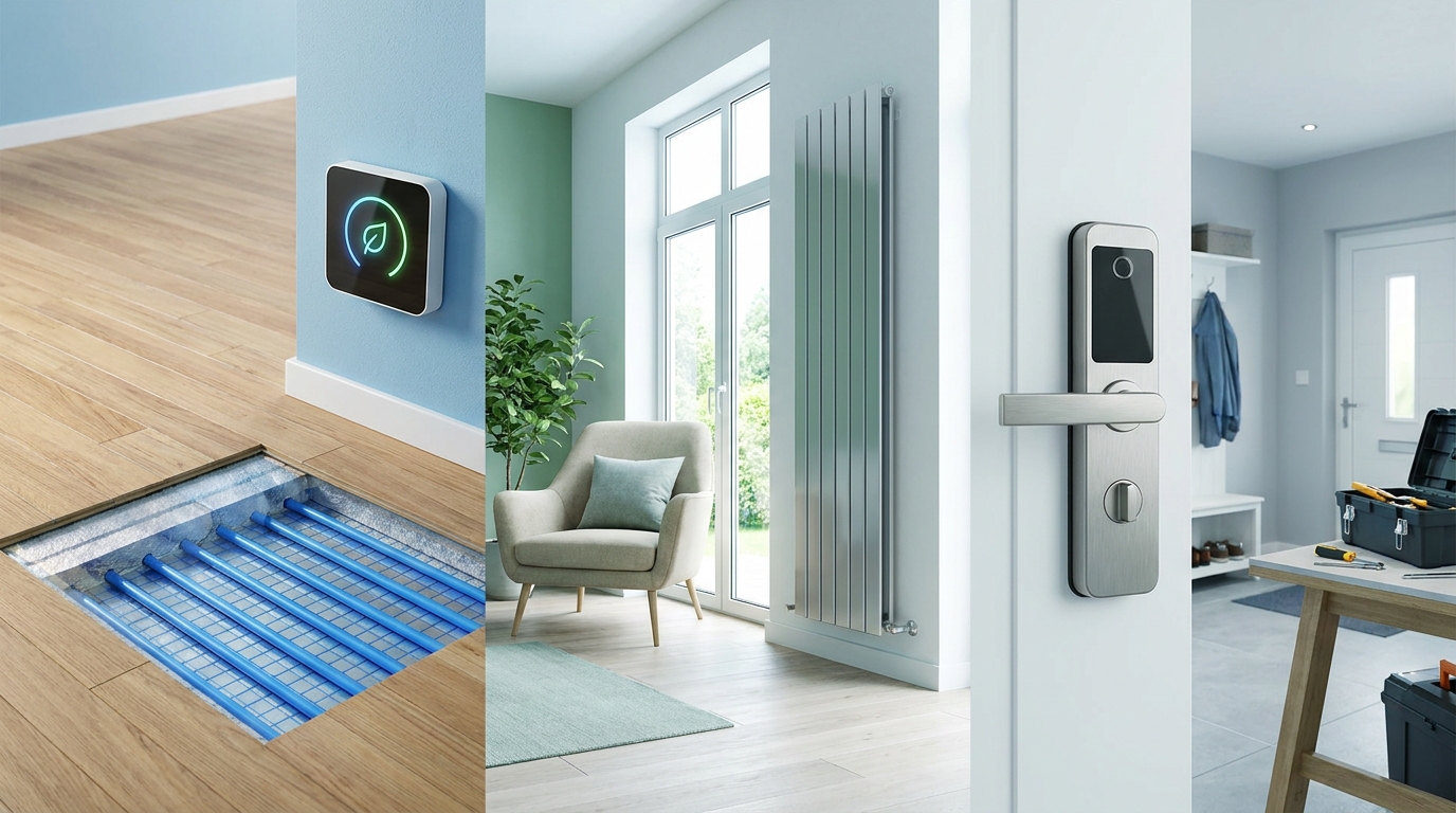 Suelo radiante refrescante: climatización invisible en tu hogar