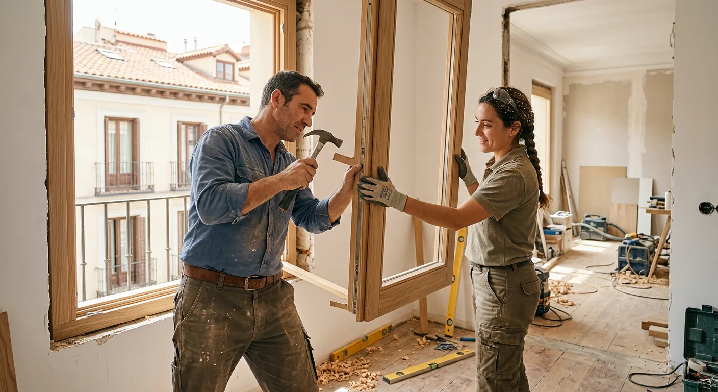 Ventanas de Madera Sostenible Madrid: Aislamiento y Estética
