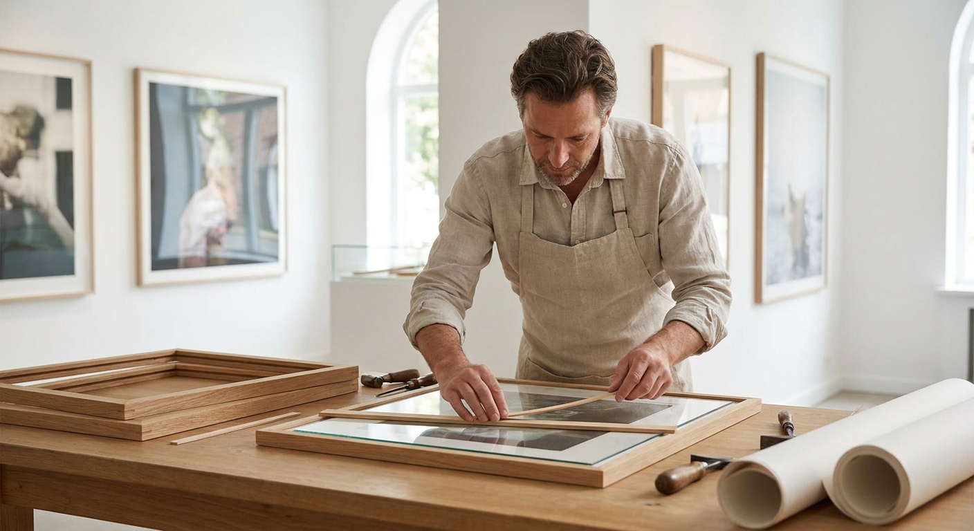 Espaciadores para enmarcado: mantener distancia entre obra y cristal