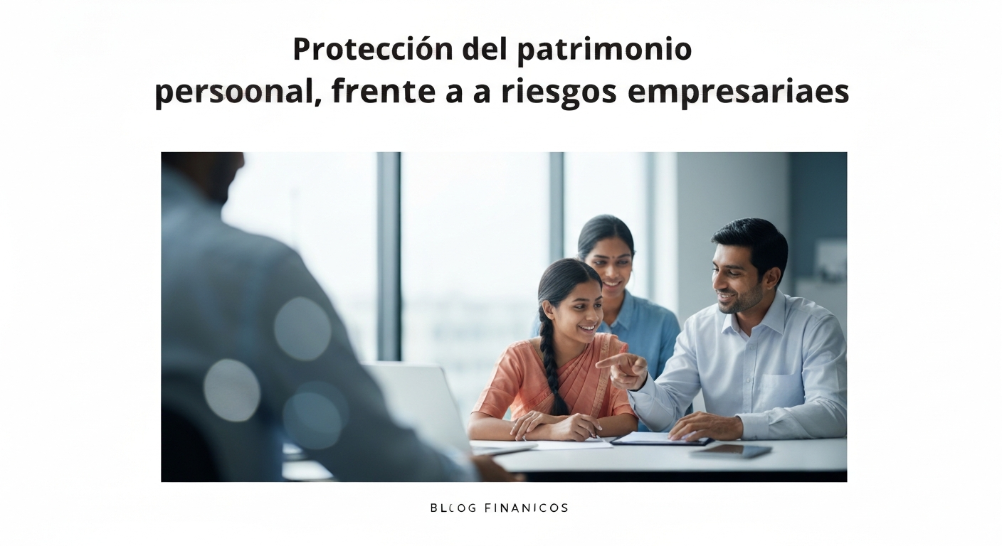 Protección del patrimonio personal frente a riesgos empresariales