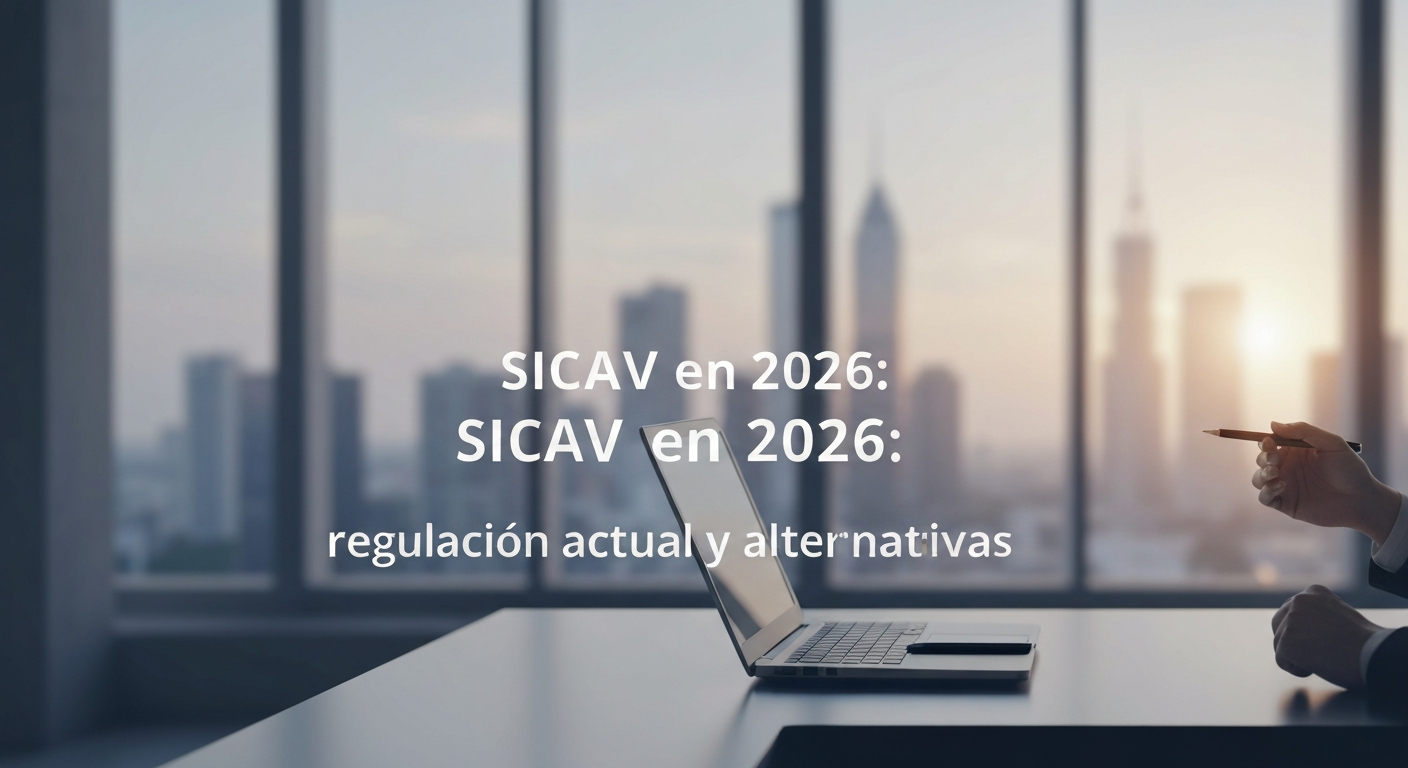 SICAV en 2026: regulación actual y alternativas