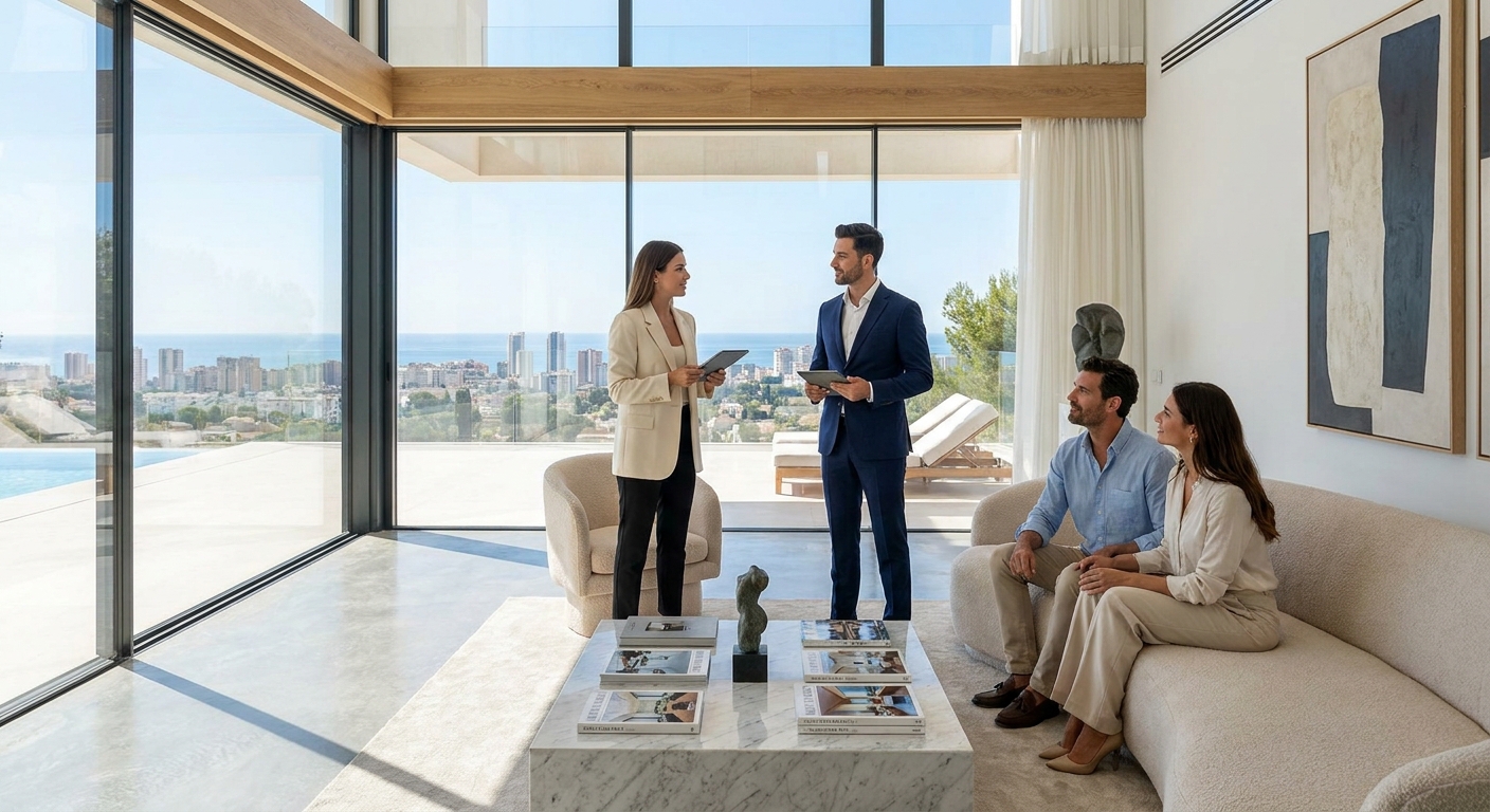 Agente inmobiliario lujo internacional: guía de selección