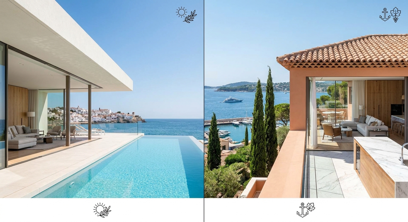 Costa del Sol vs Saint-Tropez: Análisis para Ultra HNW 2026