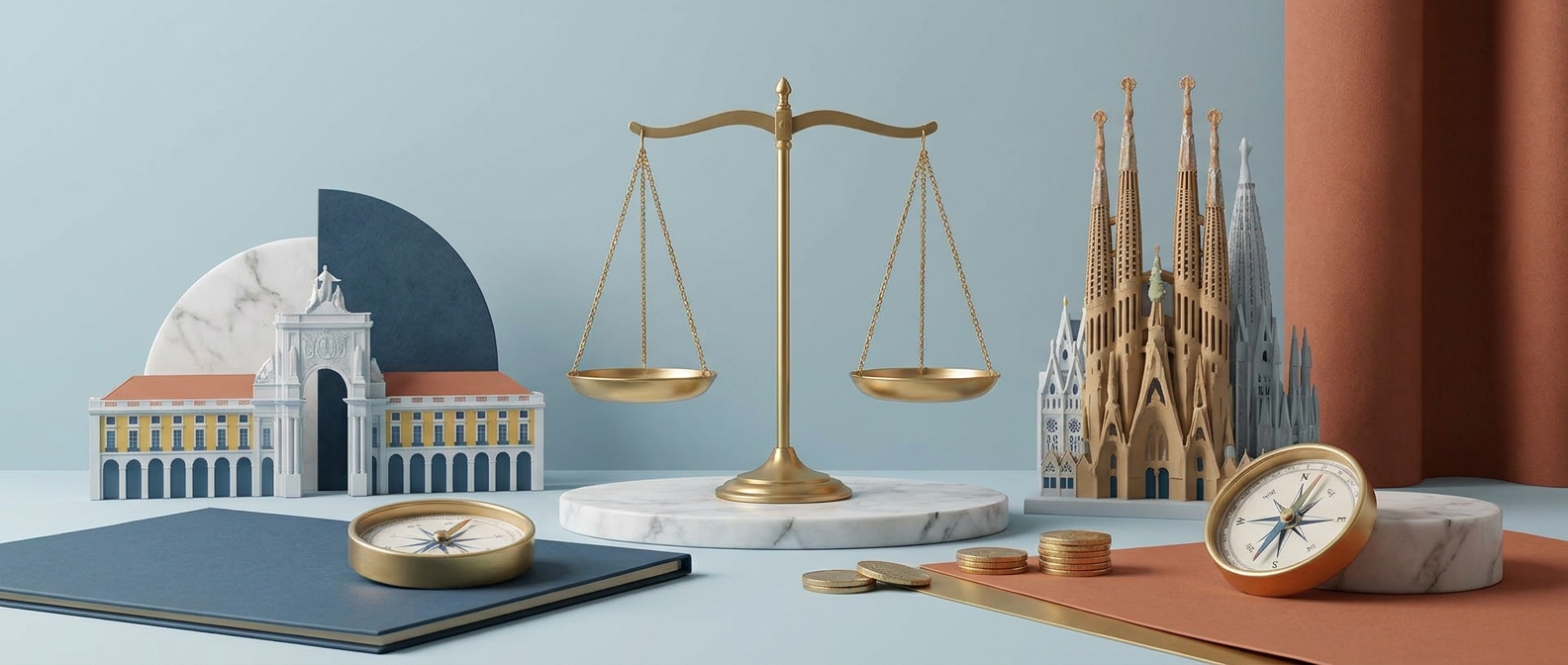Fiscalidad de la Inversión Inmobiliaria de Lujo: Portugal vs España