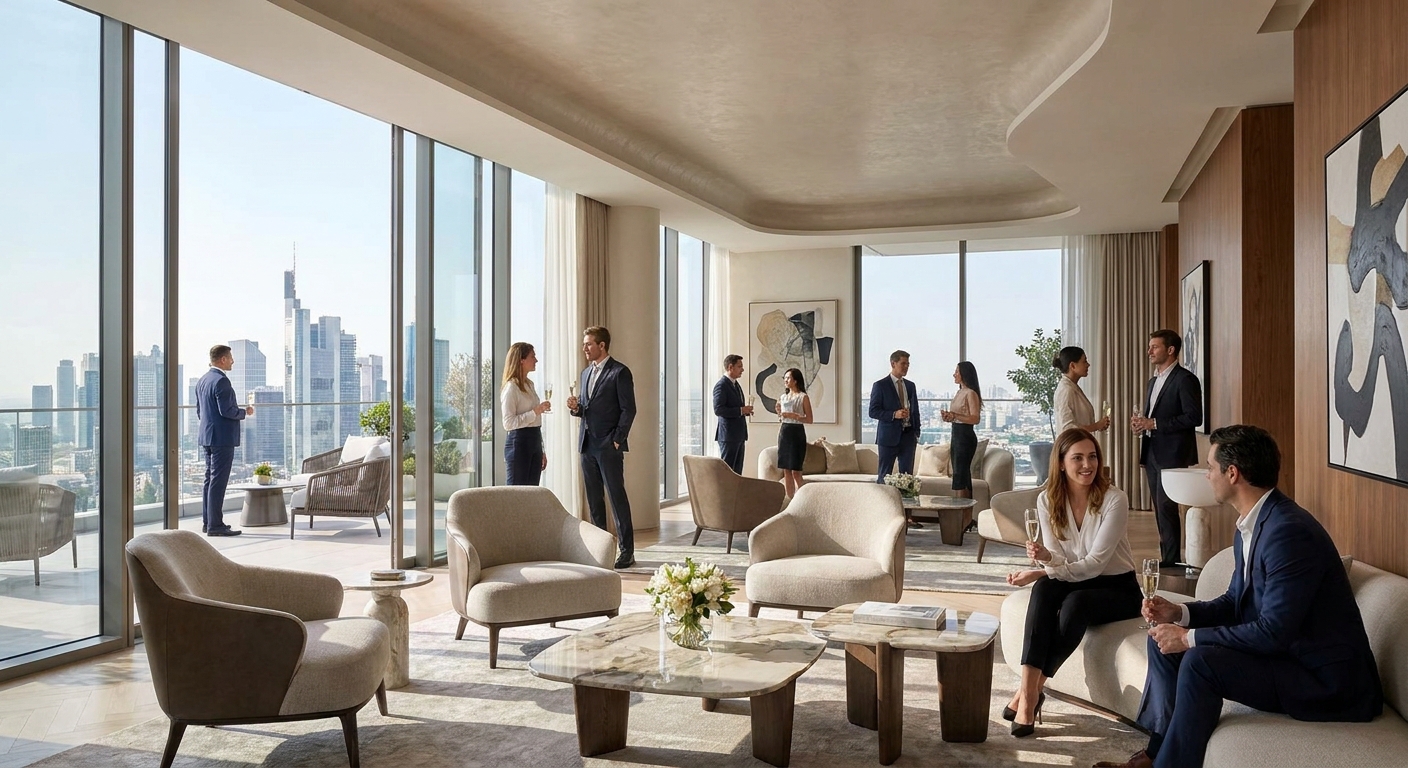 Networking Inmobiliario Alto Nivel: Eventos y Clubes Privados 2026