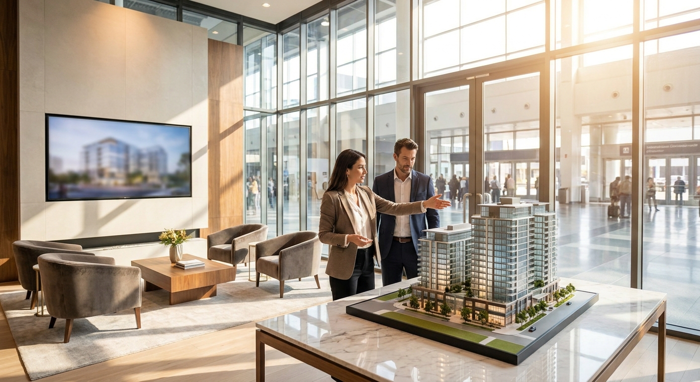 Cómo presentar un proyecto inmobiliario en una feria internacional