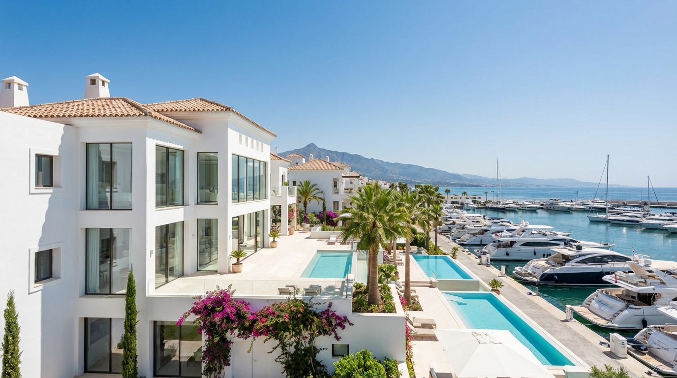 Inversión en Apartamentos en Puerto Banús: Primera Línea de Lujo