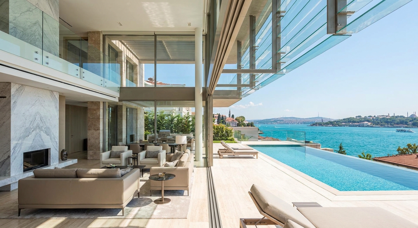 Turquía inmobiliario lujo: Estambul y Bodrum emergen en 2026