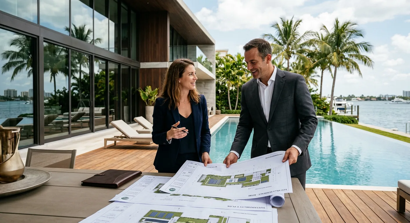 Inversión inmobiliaria de lujo sostenible: rentabilidad 2026
