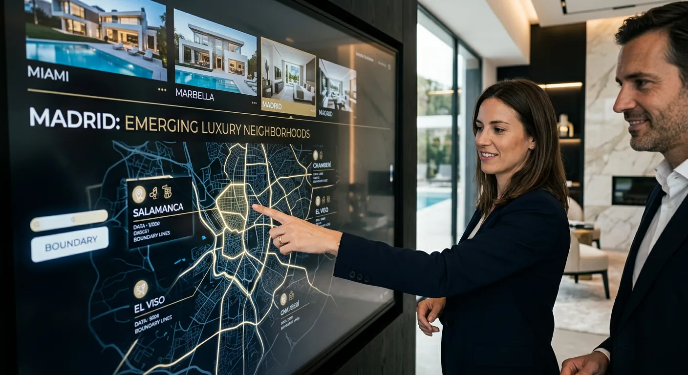 Micro‑mercados lujo Madrid 2026: +9% ROI en zonas emergentes