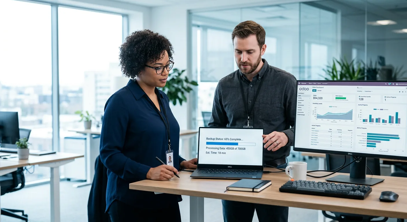 Backup híbrido Odoo SaaS 2026: 3 pasos para asegurar datos