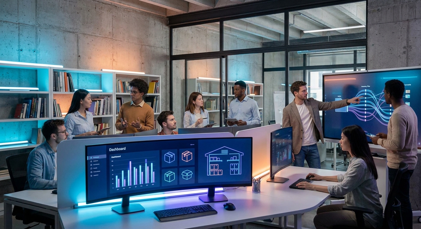 Gestión de almacén con Odoo 19: inventario en tiempo real