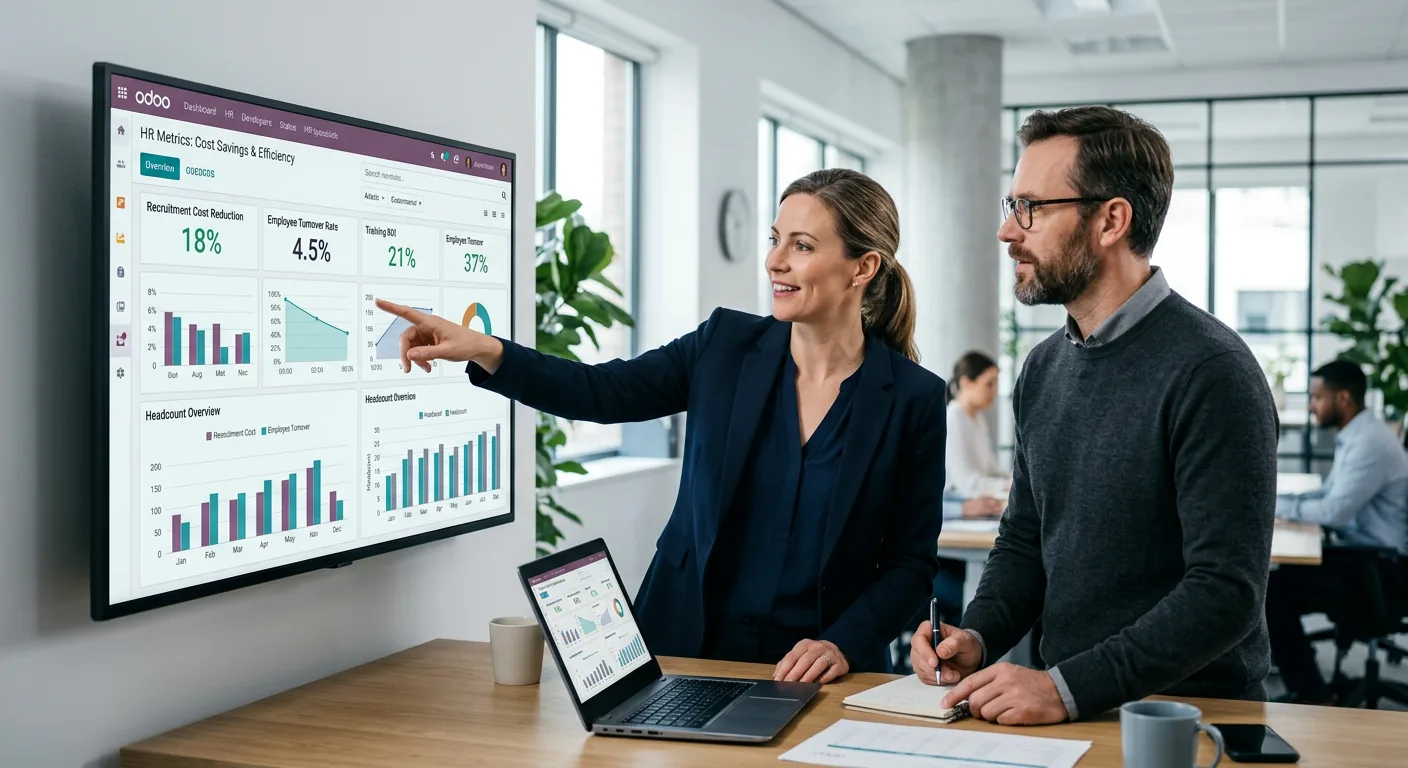 Gestión recursos humanos Odoo 19: ahorra 12.000 EUR 2026